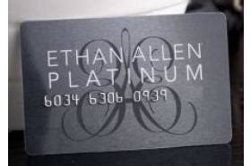 ethan allen credit card login